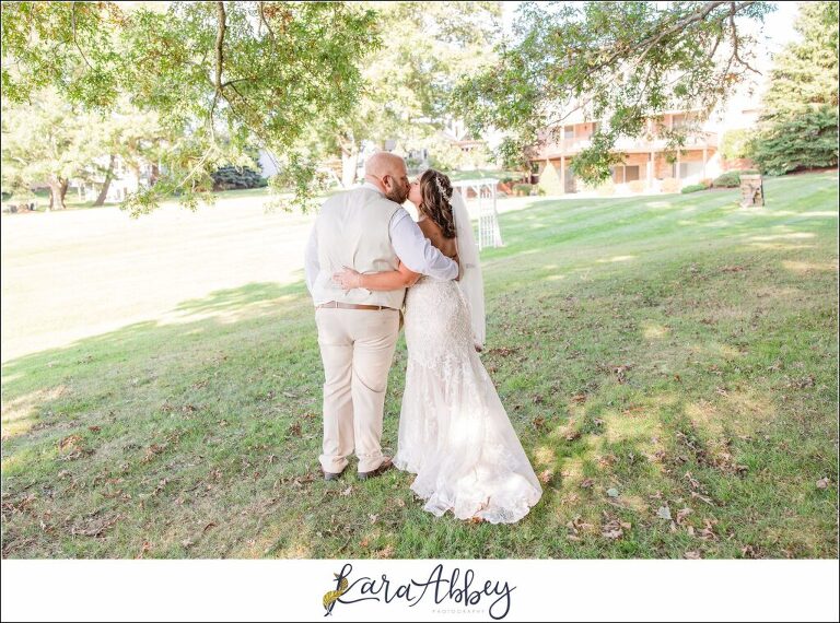 Amazing Wedding Photography by Photographer in Irwin PA - Deep Creek Lake, MD Backyard