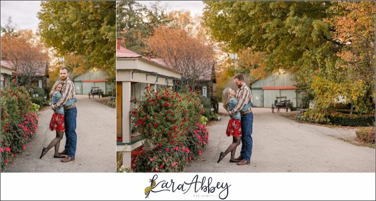 Fall Engagement Session at Greendance Winery in Mt Pleasant PA