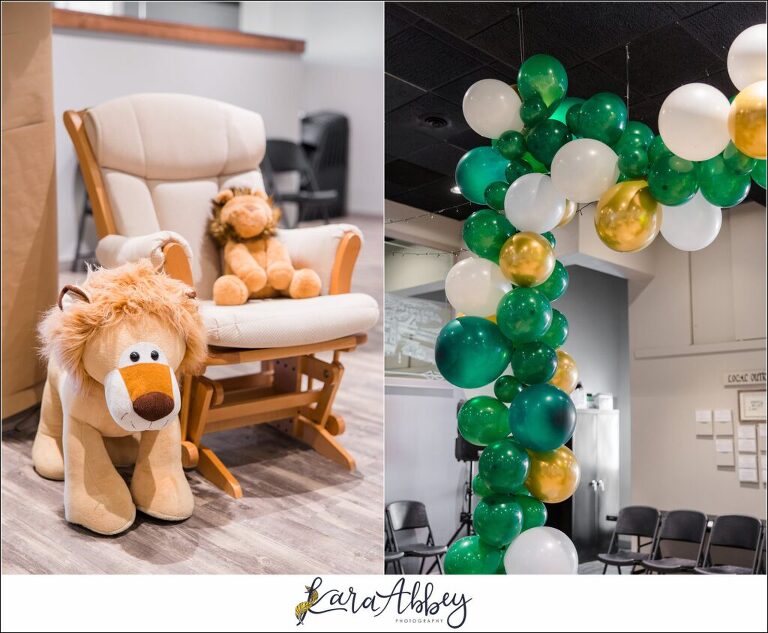 Jungle and Lion Themed Baby Shower in Greensburg, PA