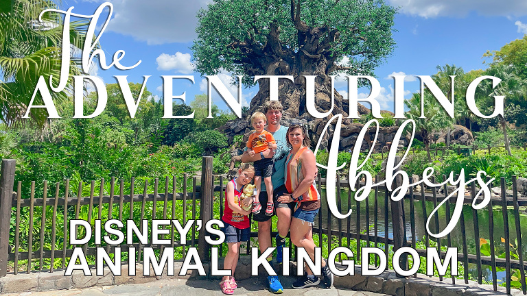 The Adventuring Abbeys go to Disney's Animal Kingdom - Family Vlog from Spring 2022