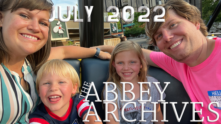 The Abbey Archives - A Compilation of our Home Movies & Family Life in July 2022