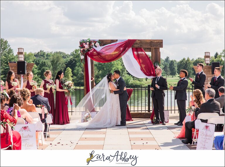 Wedding at The Event on Sunny Brook at Sunny Hills Golf Course in Kent, OH