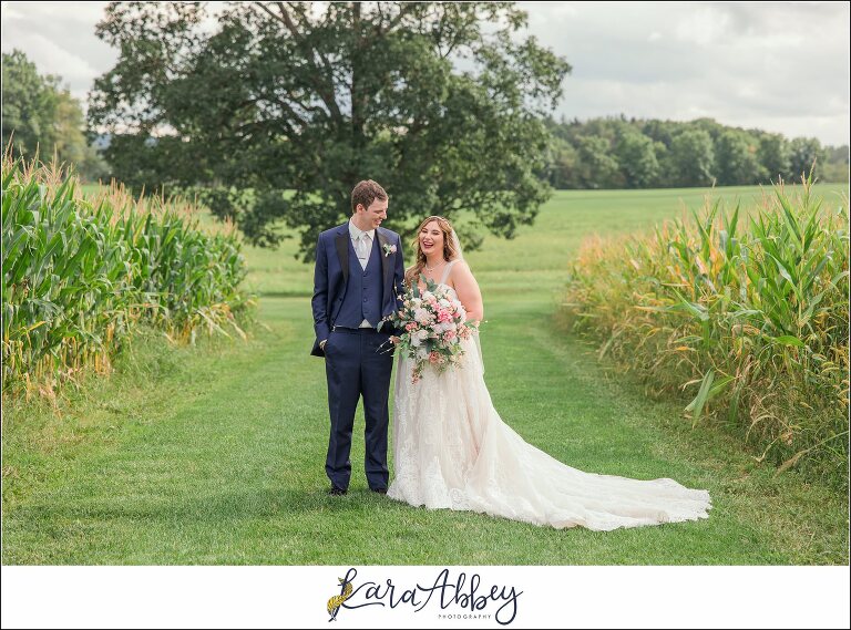 Summer Wedding at White Barn at Lucas Farm in Oakland MD