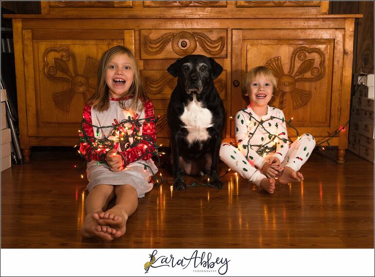 Abbys Saturday Kids Wrapped in Light by Black Lab in Irwin PA