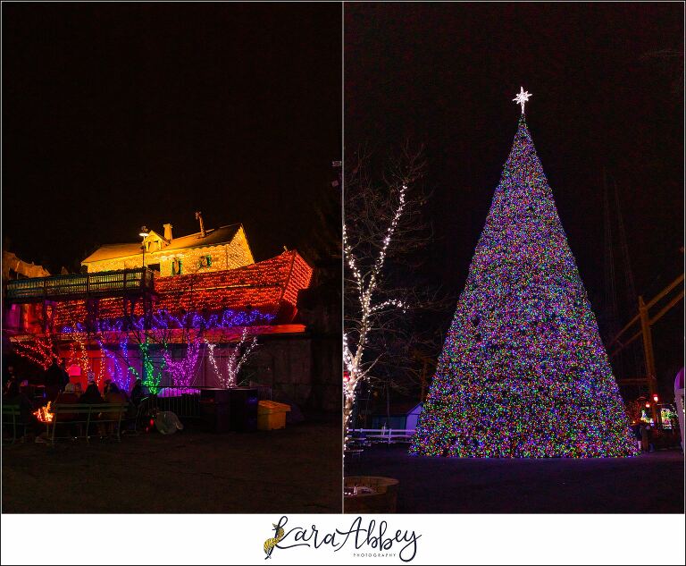 Holiday Lights at Kennywood Park The Adventuring Abbeys