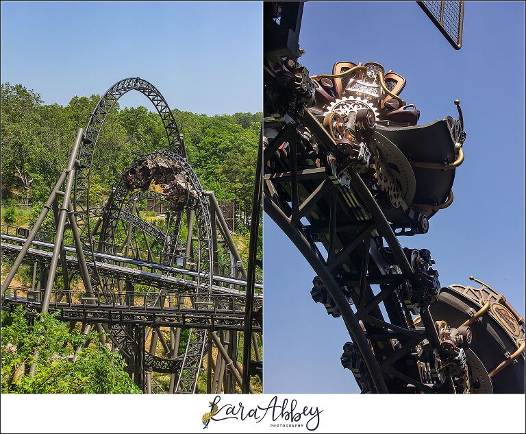 Amazing Amusement Park Photography by Roller Coaster Photographer Silver Dollar City