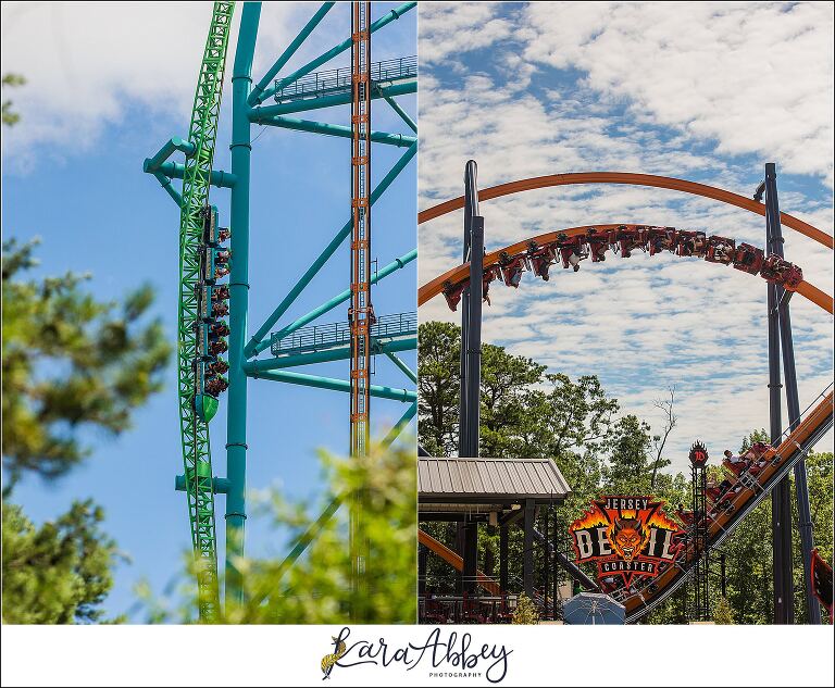 Amazing Amusement Park Photography by Roller Coaster Photographer Six Flags Great Adventure