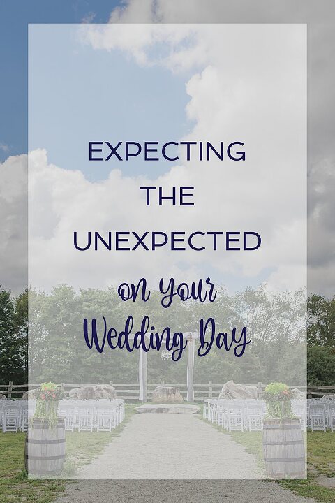 Expecting the Unexpected on your Wedding Day