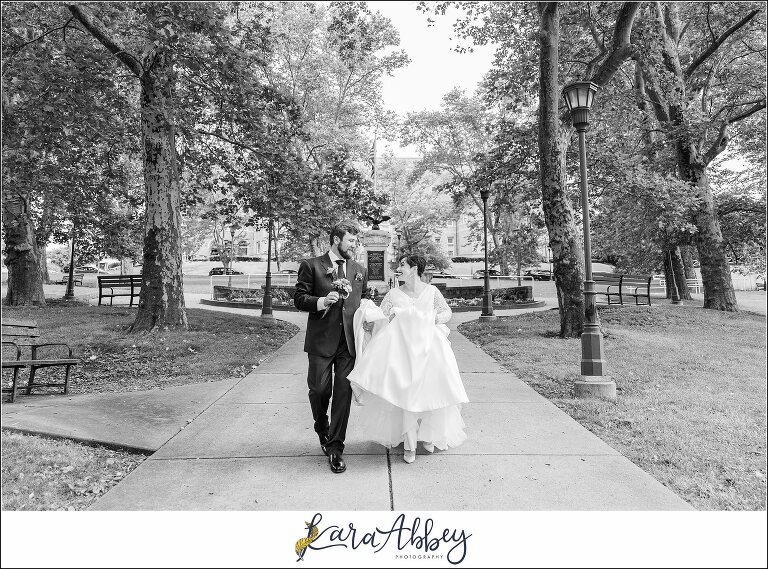 Summer Wedding at This Is Red in Munhall PA Pittsburgh PA - Portraits at John F. Kennedy Park