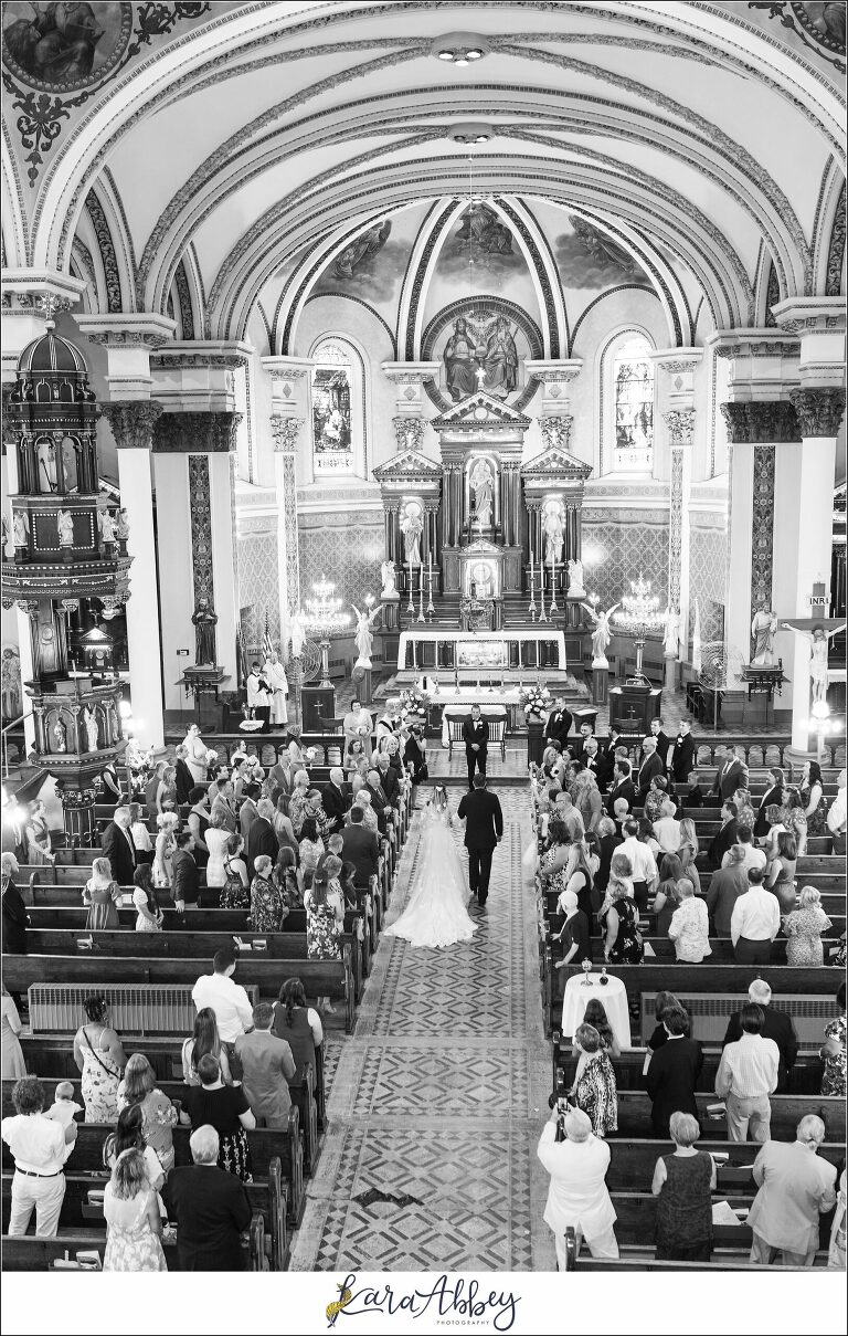 Summer Wedding at Immaculate Heart of Mary Church on Polish Hill in Pittsburgh, PA