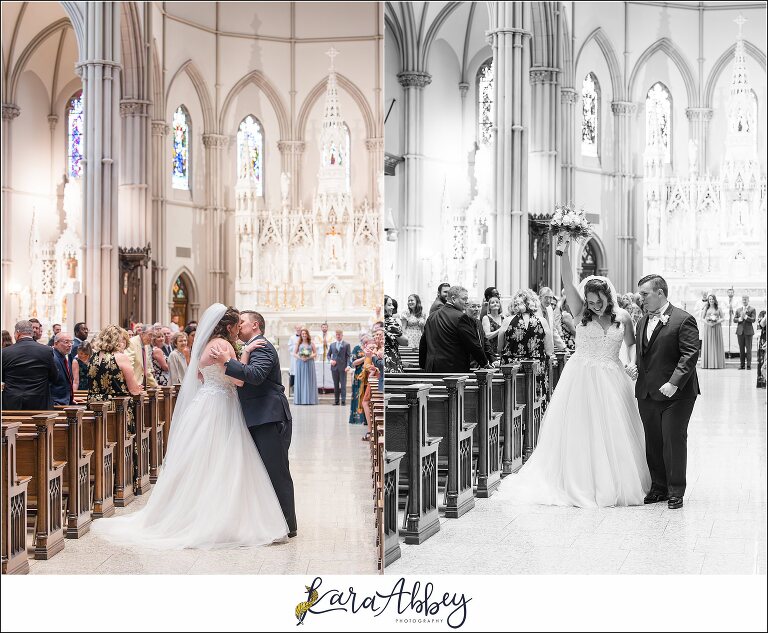 Summer Wedding at St. Paul Cathedral in Pittsburgh, PA