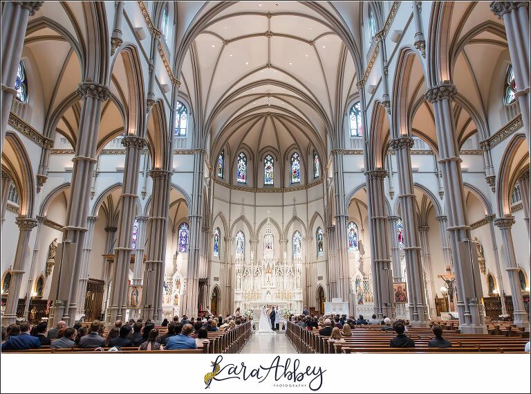 Summer Wedding at St. Paul Cathedral in Pittsburgh, PA