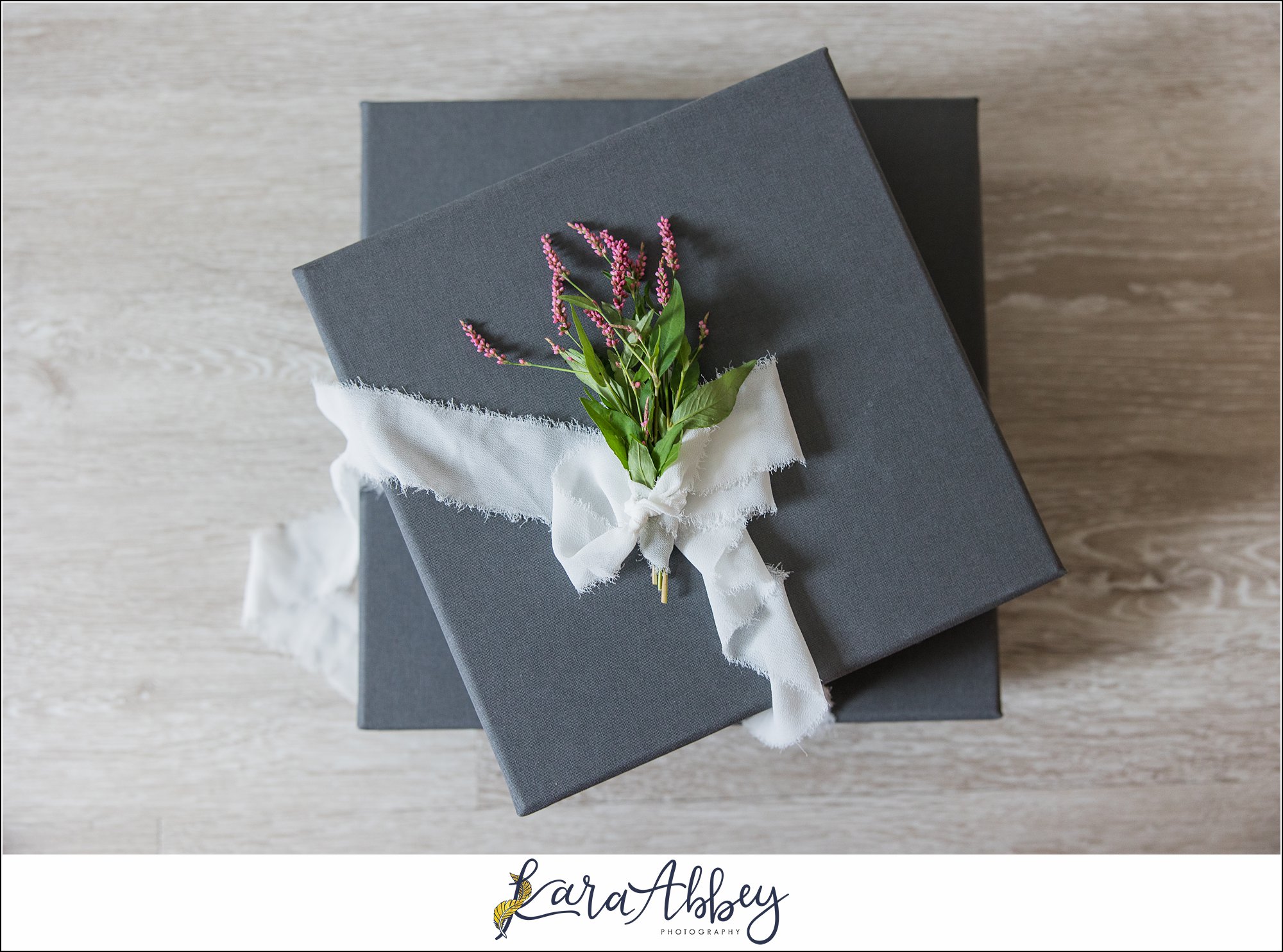 Luxury Leather Wedding Album in Black