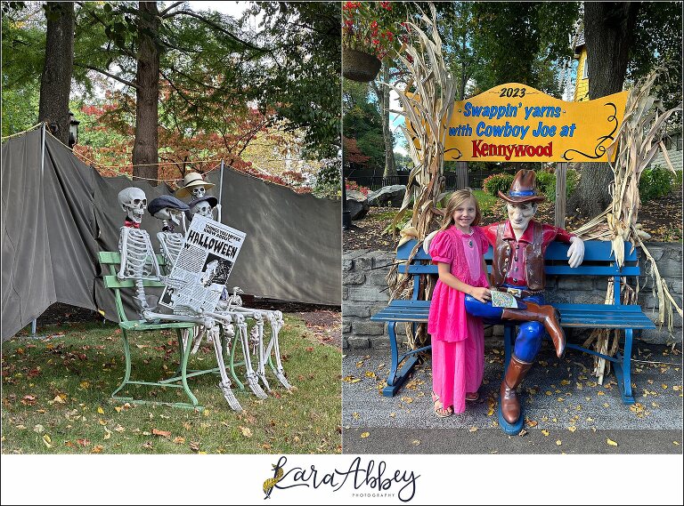 Phantom Fall Fest at Kennywood Park Halloween Event 2023 The Adventuring Abbeys Family Vlog