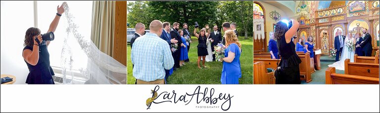 Behind the Scenes as a Wedding Photographer in Irwin PA