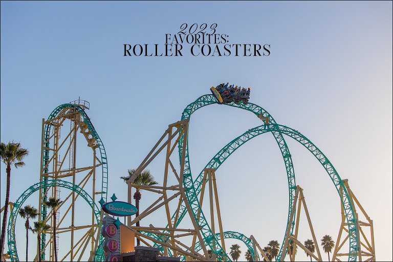 2023 Favorites Roller Coaster Photography Hangtime at Knotts Berry Farm