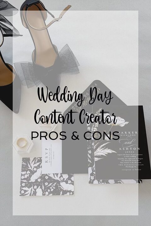 What are the Pros and Cons of hiring a Wedding Day Content Creator for your Wedding Celebration?