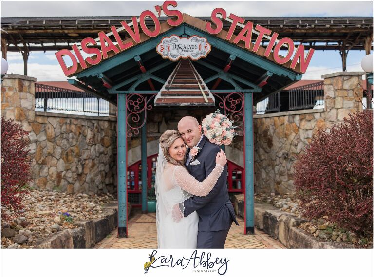 Spring Wedding at DiSalvos Station Restaurant in Latrobe PA