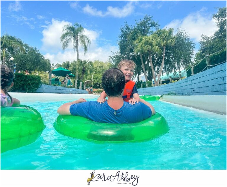 Visiting Adventure Island a Waterpark in Tampa, FL - The Adventuring Abbeys Family Vlog
